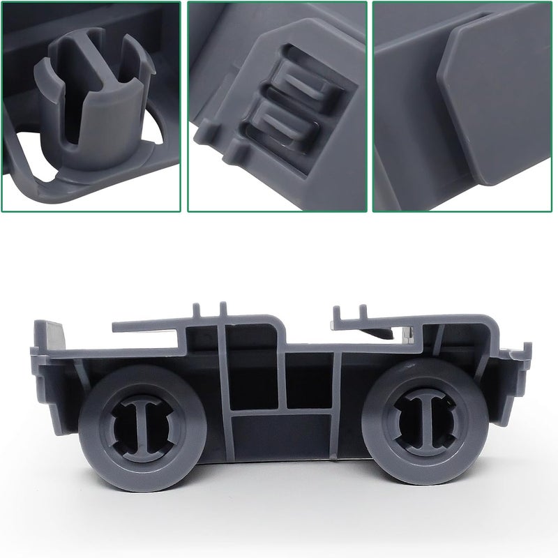 SuperDi WD28X27241 Dishwasher Rack Carrier and Roller Kit Replacement for GE Dishwasher Lower Rack Wheels Assembly WD12X10439 WD12X10438 WD12X10446 WD12X28078-1Pack - Image 3